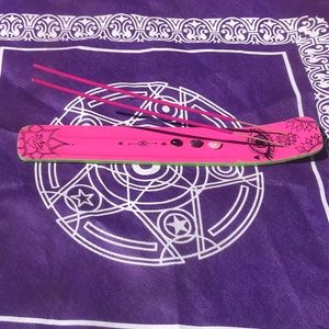 Handmade double incense holder